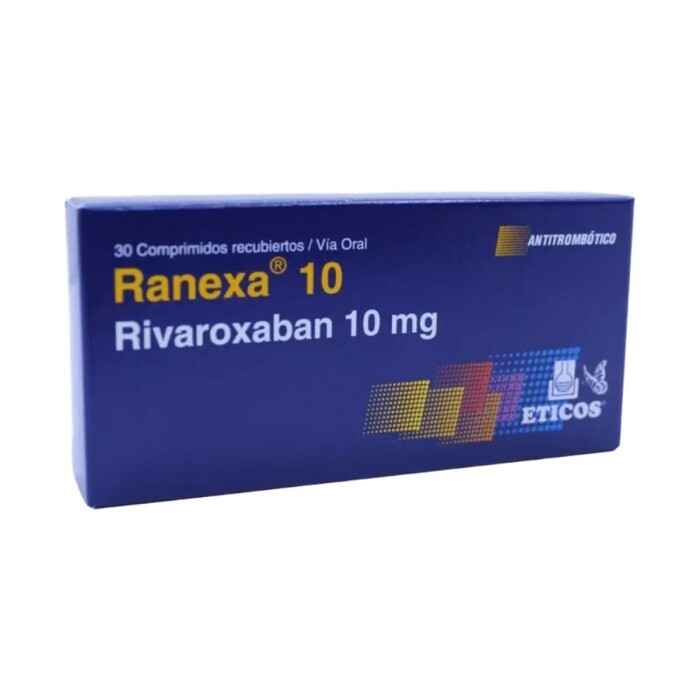 RANEXA 10 MG. CJ X 30 COMP. REC. única