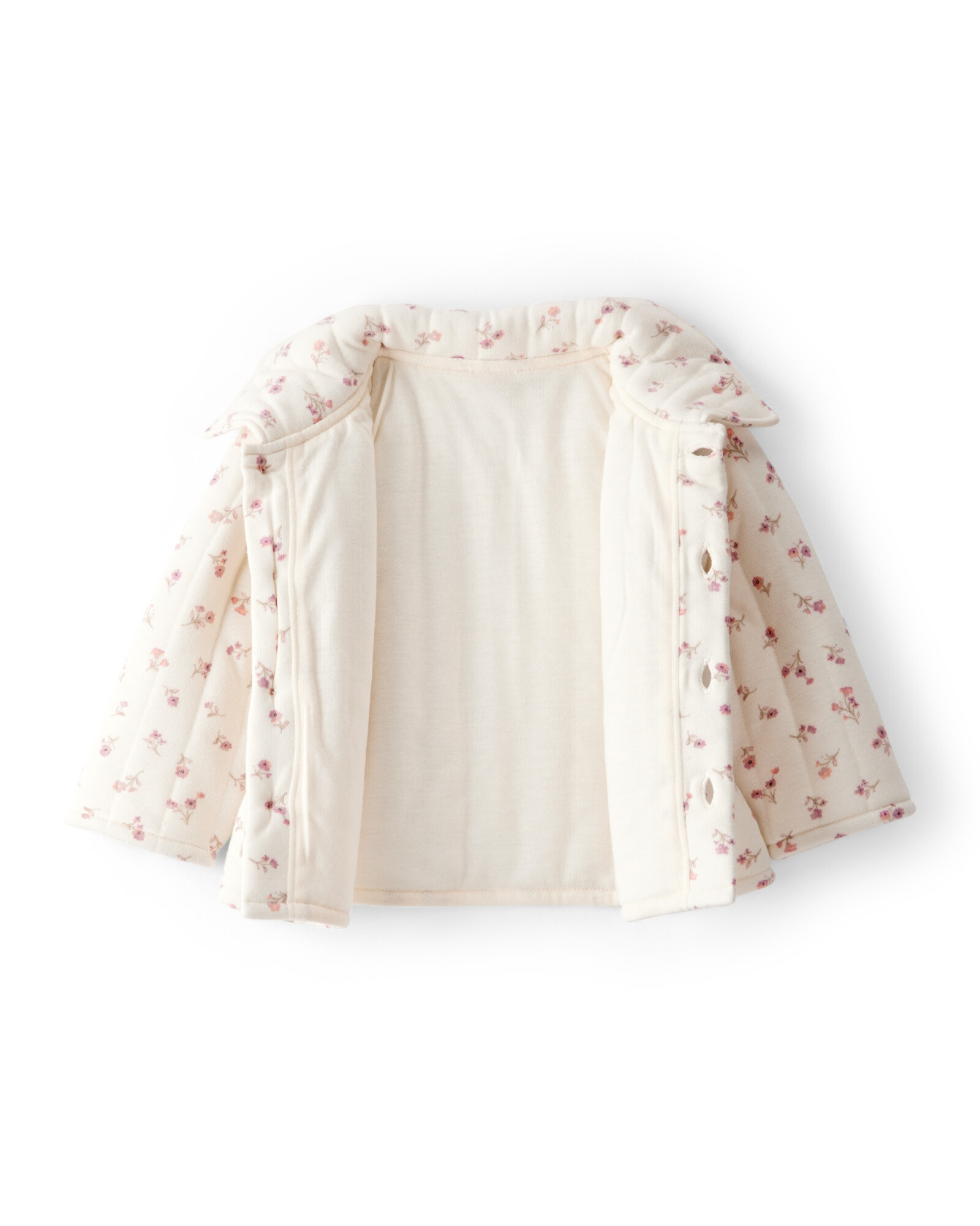 Saco capitoneado, diseño floral Saco capitoneado, diseño floral