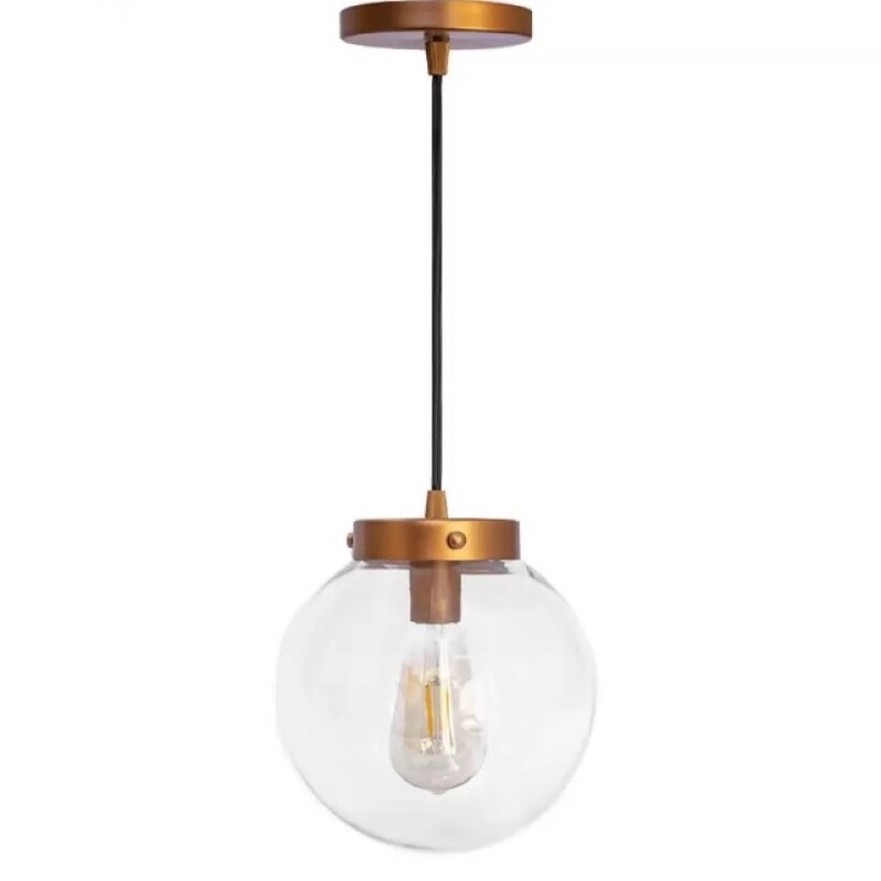 COLGANTE ESFERA 1L E27 D20CM COBRE COLGANTE ESFERA 1L E27 D20CM COBRE