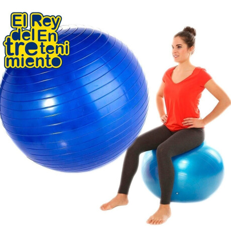 Pelota Pilates Everlast 65cm Fitness Yoga +inflador Pelota Pilates Everlast 65cm Fitness Yoga +inflador