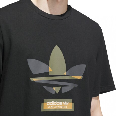 REMERA adidas SKATEBOARDING TREFOIL Black