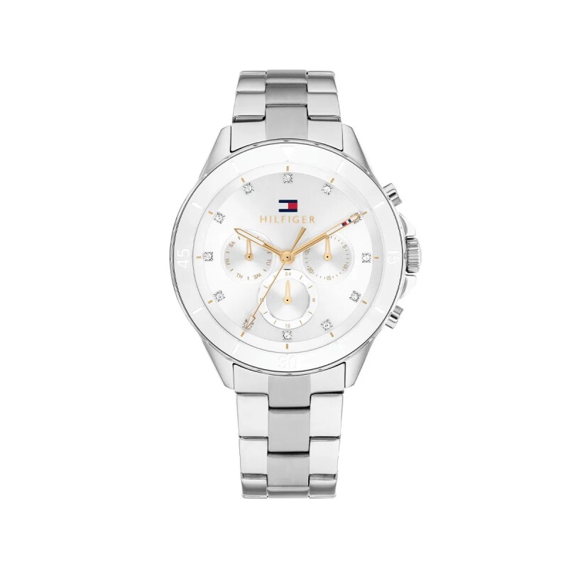 Reloj Tommy Hilfiger TH1782707 para Mujer de Acero Plateado
