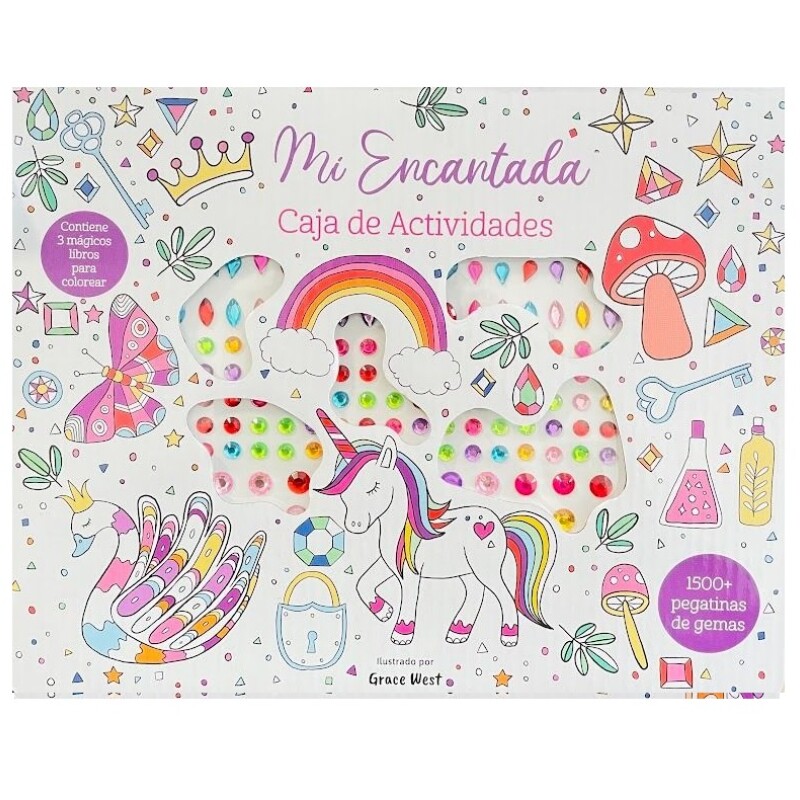 MI ENCANTADA CAJA DE ACTIVIDADES CON GEMAS MI ENCANTADA CAJA DE ACTIVIDADES CON GEMAS
