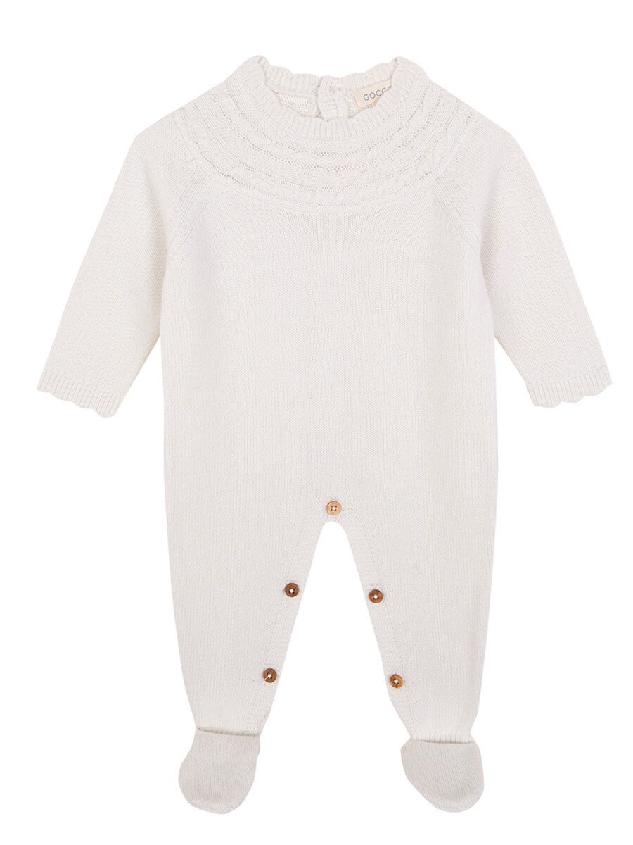 Pelele Con Ochos Y Cuello Tostado