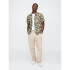 V-SS STANDARD POPLIN GREEN FLORAL