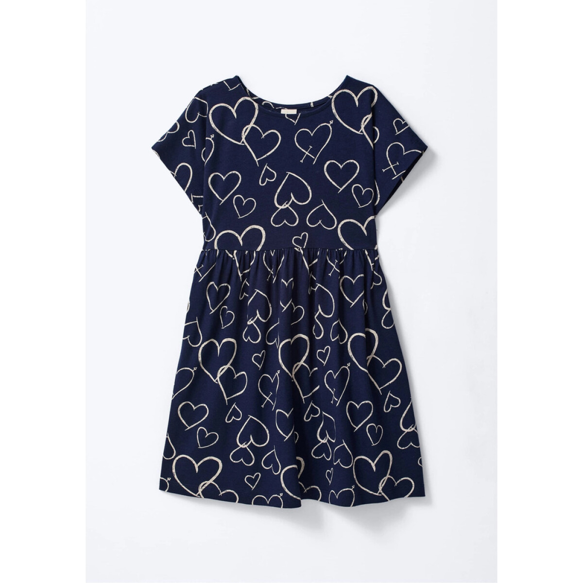 VESTIDO CURTO FEM - AZUL ESCURO 