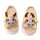 Pantufla Vaca Sandalia Suela Alta Suaves Cómodas Rosa