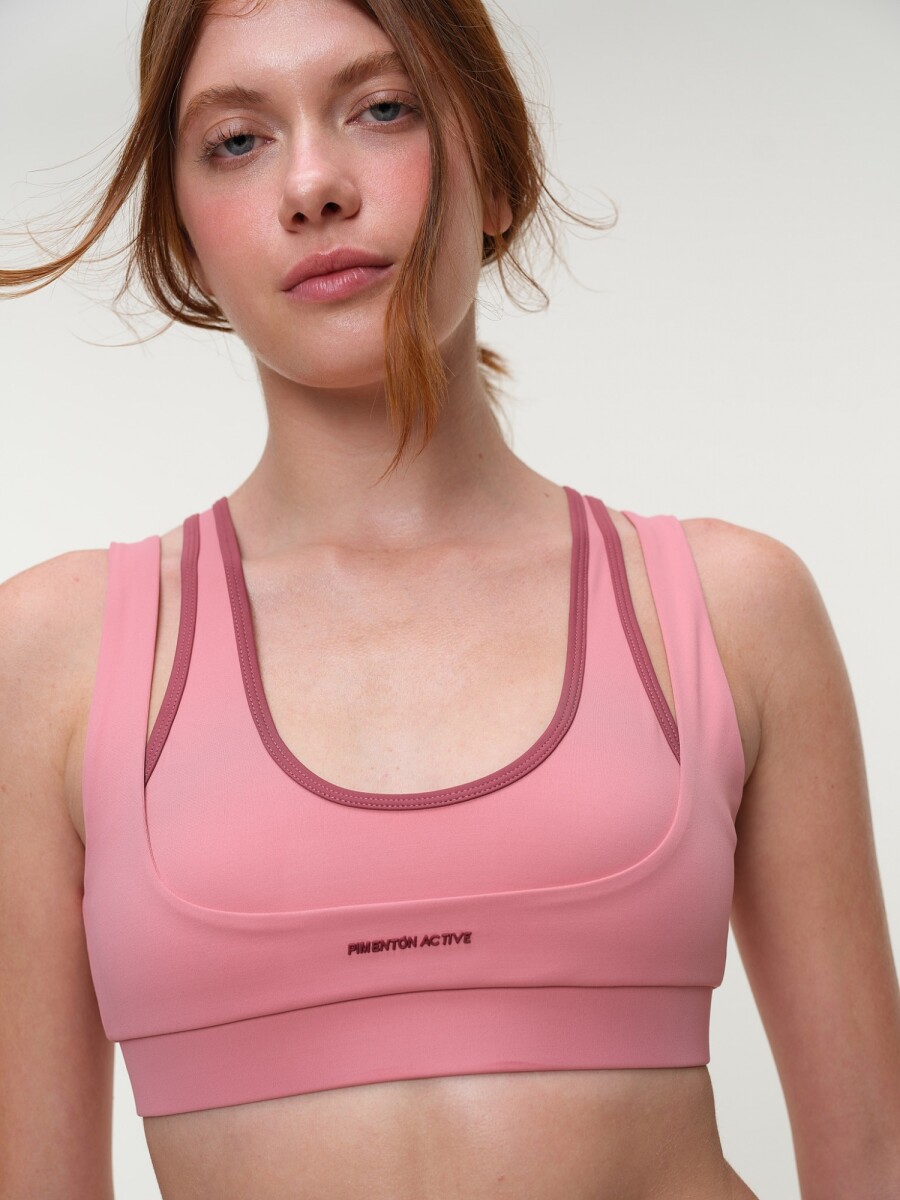 Top Jaspe - Rosado 