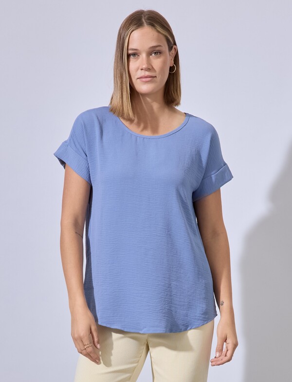 Blusa Solid AZUL