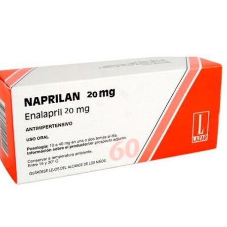 Naprilan 20mg 60 Comprimidos Naprilan 20mg 60 Comprimidos