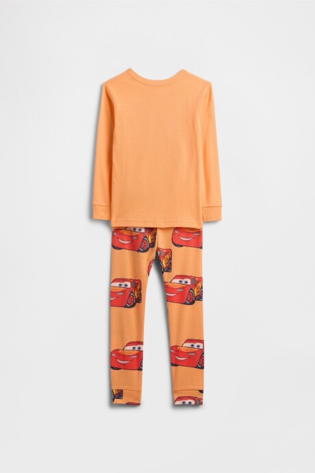 Pijama Toddler Niño Icy Orange
