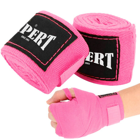 Par De Vendas Expert Largas Boxeo Mma Rosa