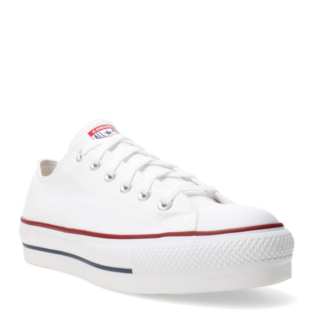 Championes Unisex Converse Chuck Taylor All Star Lift - Blanco - Rojo - Azul 