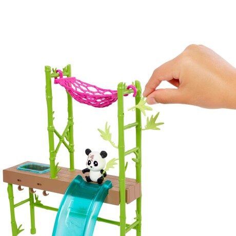 Set Muñeca Barbie Cuidado Rescate de Panda 001