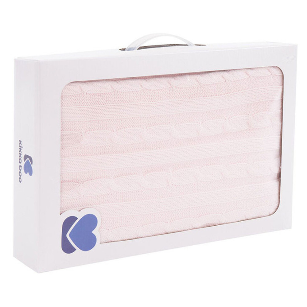 Manta rebozo hilo KIKKABOO rosado