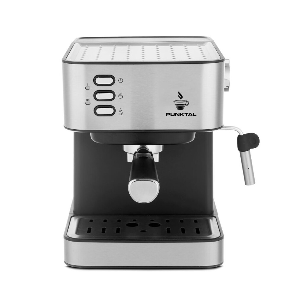 Cafetera Expresso Punktal 850W 15 Bares 16L con Vaporizador Cafetera Expresso Punktal 850W 15 Bares 16L con Vaporizador