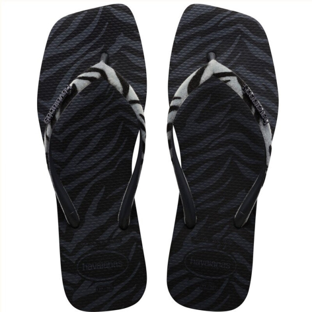 Sandalias de Mujer Havaianas Slim Square Negro