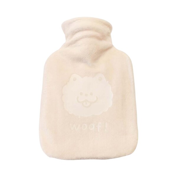 Bolsa de agua caliente 500ml beige