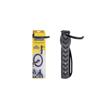 Soporte de Pared Vertical para Bicicleta Tramontina NEGRO