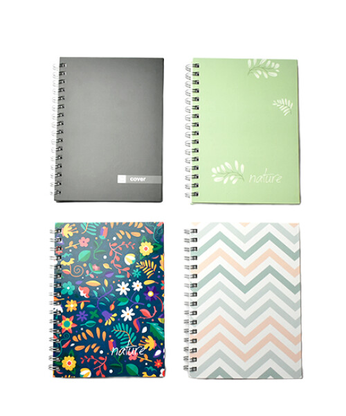 CUADERNO 80H TAPA DURA PAPERPACK 15X21 SURTIDO FANTASIA