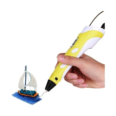 Lapicera Impresión 3D con Filamento Amarillo