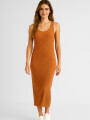 Vestido Masako Cobre