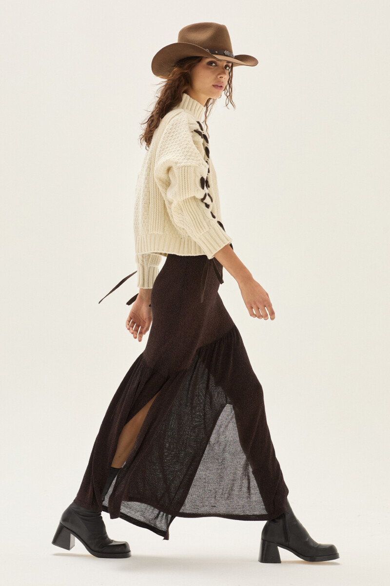 Falda Diane Chocolate