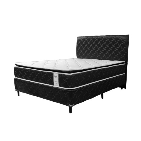 Sommier Paraná Smile Pillow Top 180x200 Negro (B+C+C) Sommier Paraná Smile Pillow Top 180x200 Negro (B+C+C)