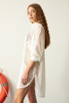 Camisola red flores bordadas blanco