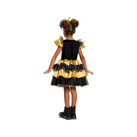 Disfraz Infantil 10577M Lol Queen Delux Universo Binario AMARILLO-NEGRO