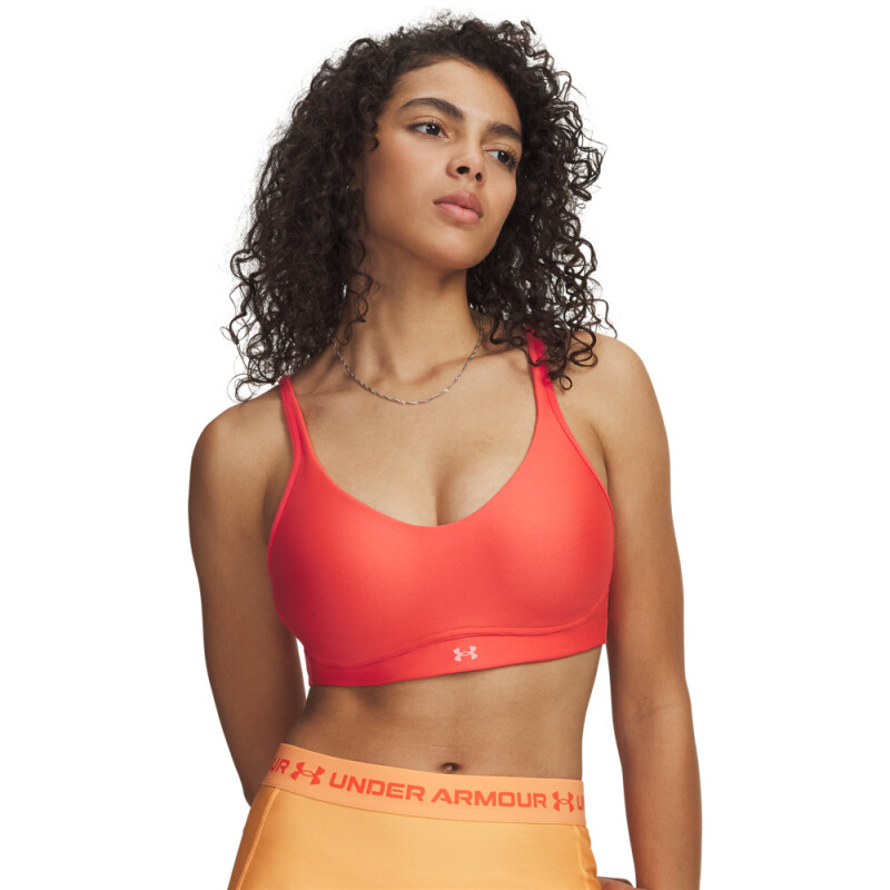 UA Infinity Low 2.0 Bra-RED RED-690