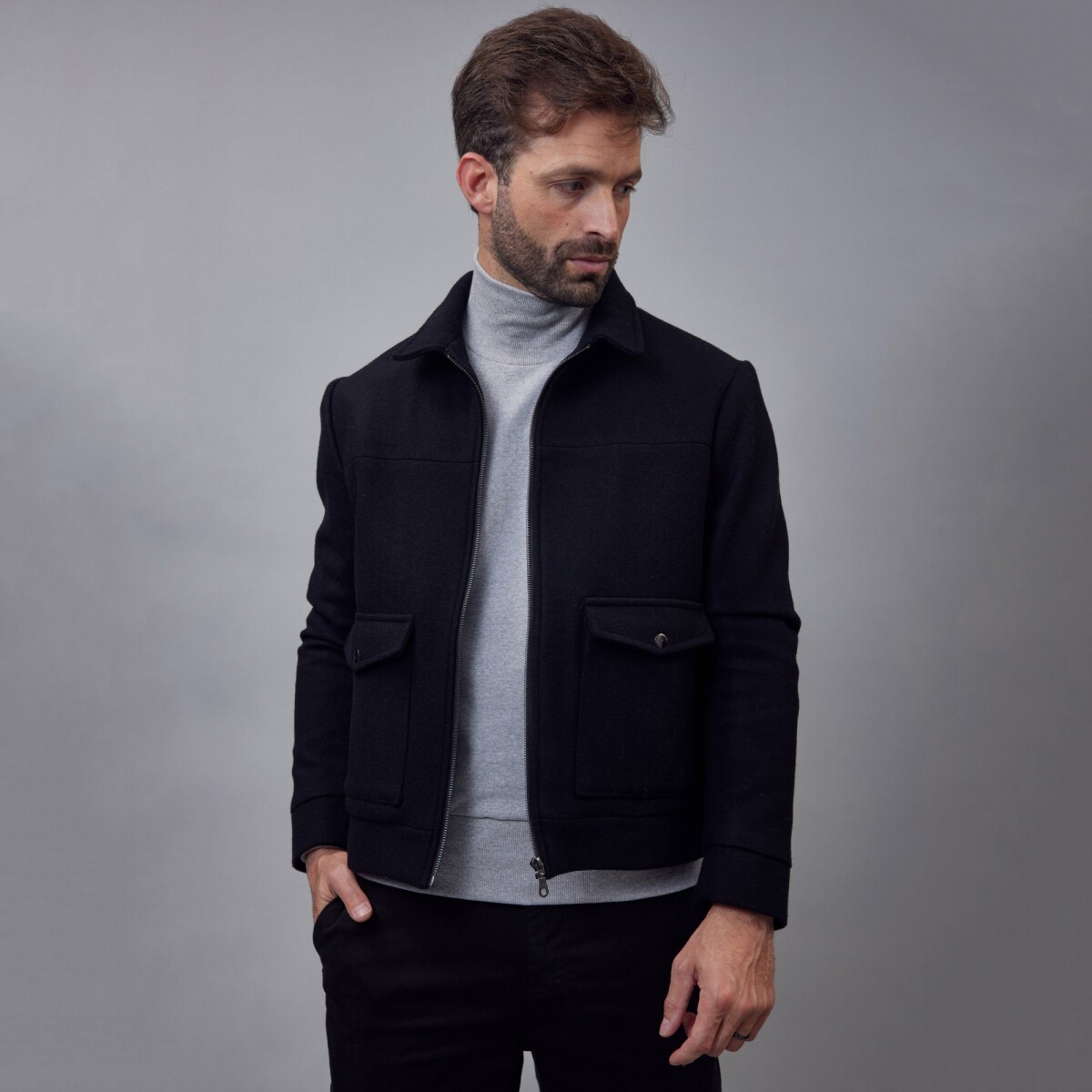 Chaqueta Mónaco - Negra 