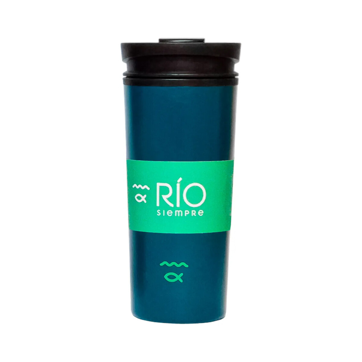 Mug Rio Tapa 450ml - Azul 