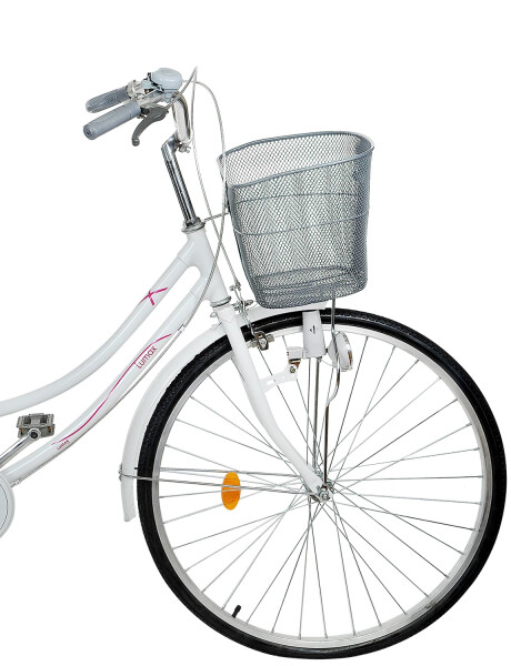 Bicicleta de Paseo Lumax Rodado 26 SIN CAMBIOS Blanco