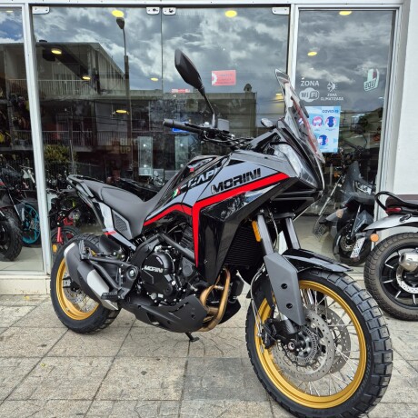 Moto Morini XCape 650 Negro GOLD EDITION