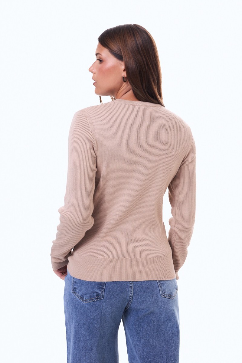 Buzo Tejido Monforte Beige
