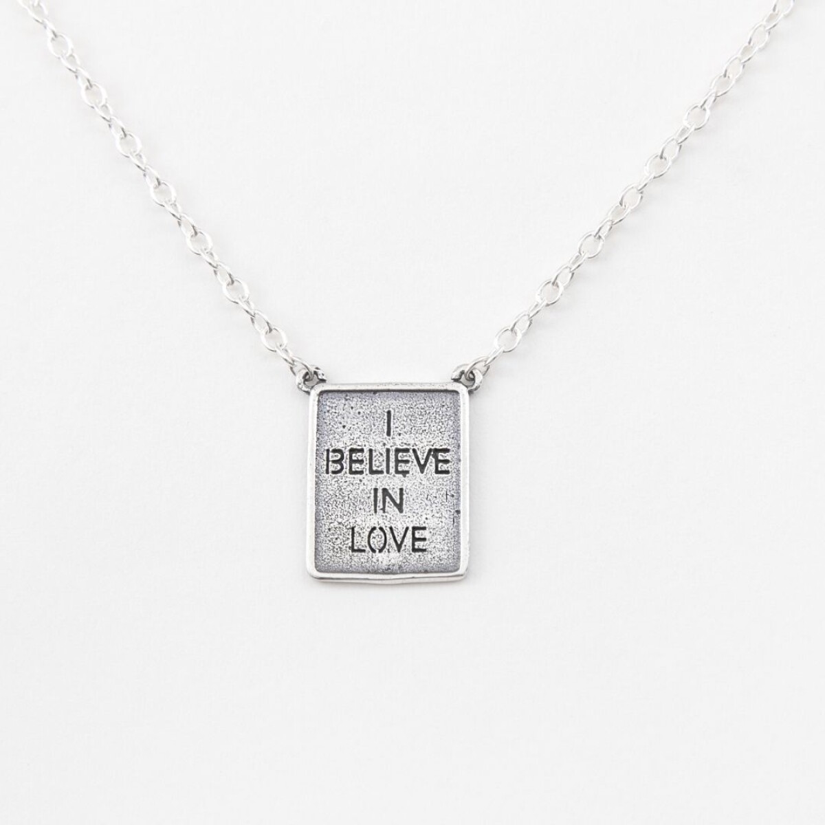 Collar Believe - Plata 925 