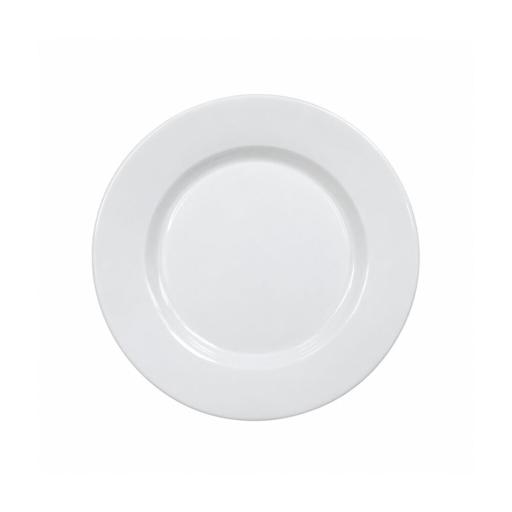 Plato melamina blanca 16.5 cm Plato melamina blanca 16.5 cm