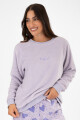 Pijama fluffy bisou Lila