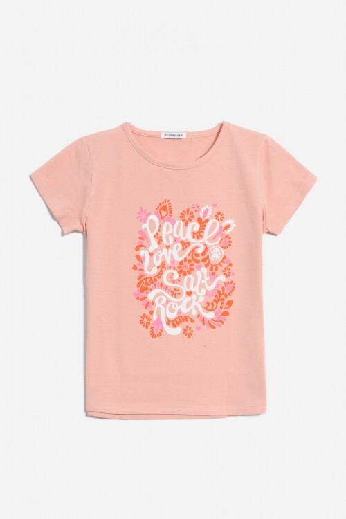Remera Peace CORAL