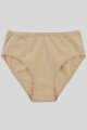 MEDIA BOMBACHA ALGODÓN BEIGE