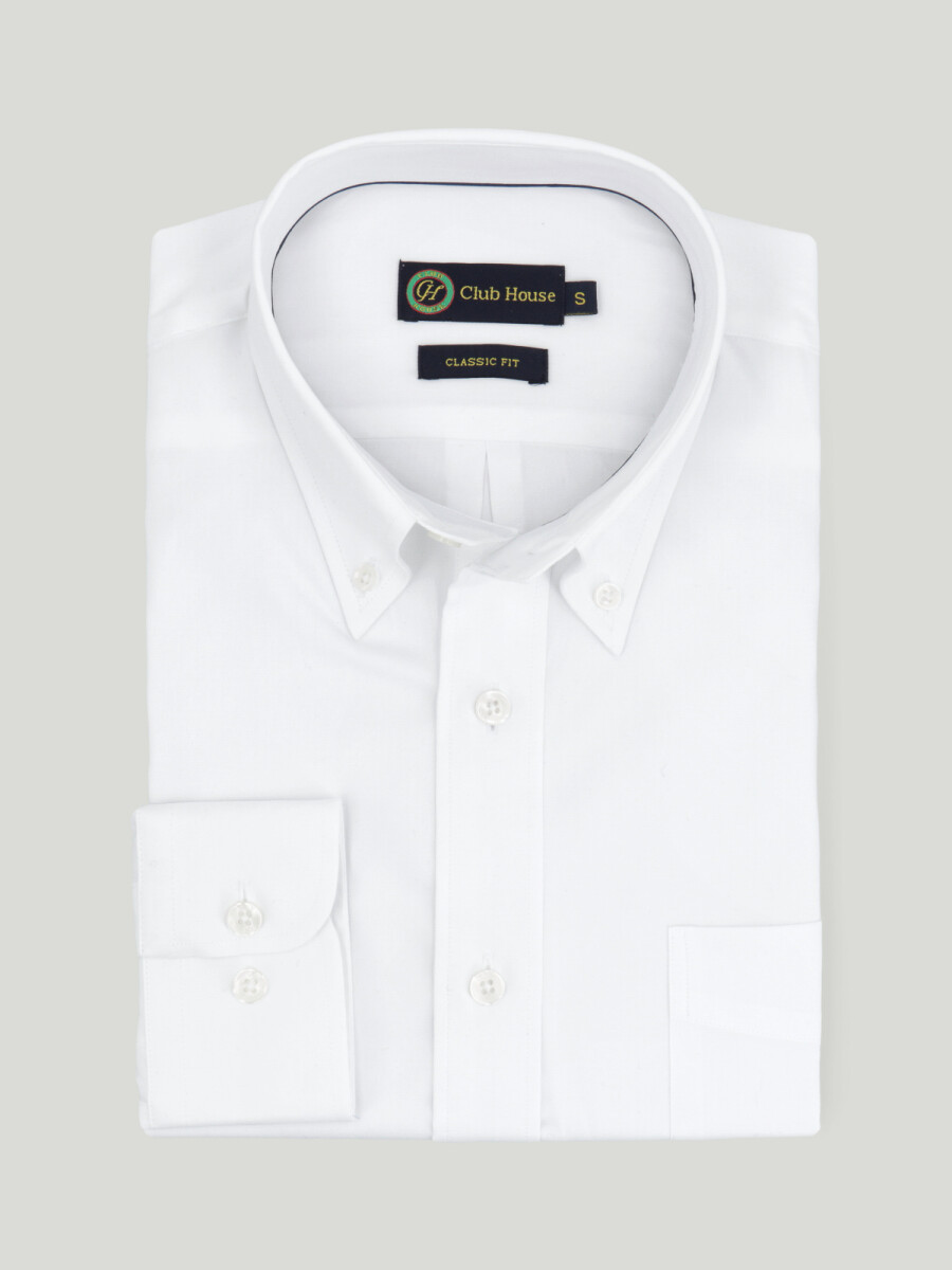 Camisa button down - Blanca 