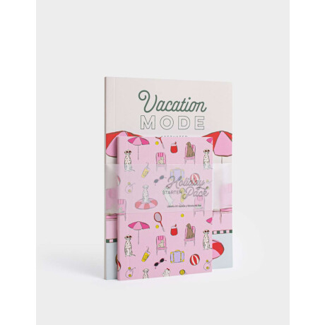 Set De Libretas Vacation Mode Combinacion Multicolor