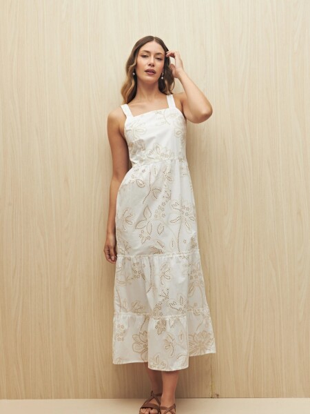 VESTIDO ALLIE CLEMENT BLANCO