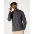 CAMISETA ML MASC PRETO MESCLA