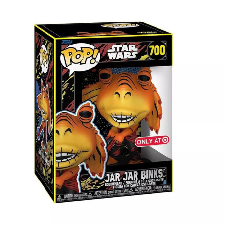 Jar Jar Binks • Star Wars [Exclusivo - Black Light Glow] - 700 Jar Jar Binks • Star Wars [Exclusivo - Black Light Glow] - 700