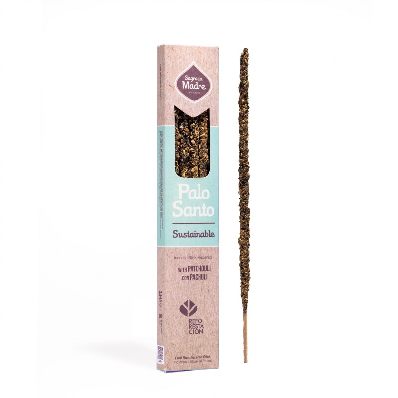 INCIENSO LINEA PALO SANTO SAGRADA MADRE X8 Patchouli