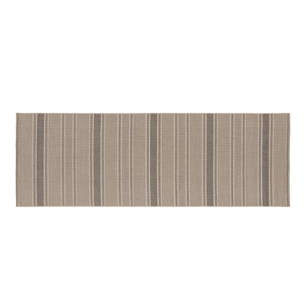 Alfombra de Interior Eco-Nature – Moldura | 0,57x1,80 Riscas Chumbo