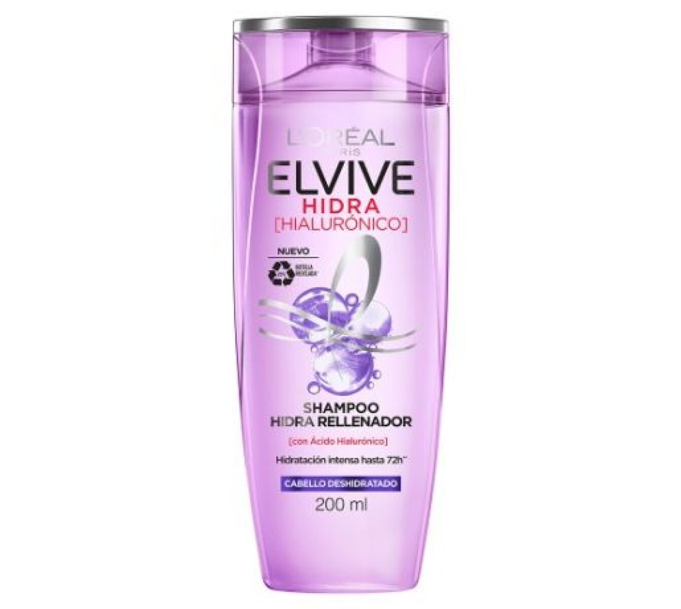 Elvive Shampoo Hidra Hialurónico 200ml – Limpieza y Cuidado Suave
