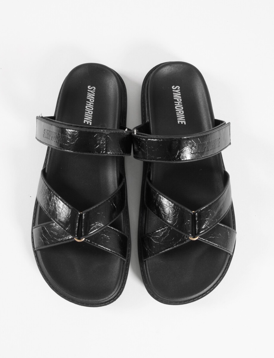 Sandalia dunaria - negro 